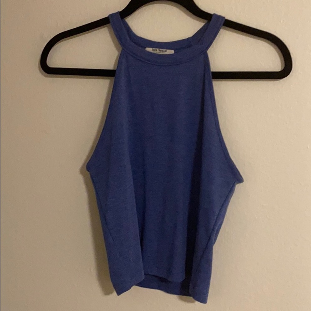 Blue Zara Top